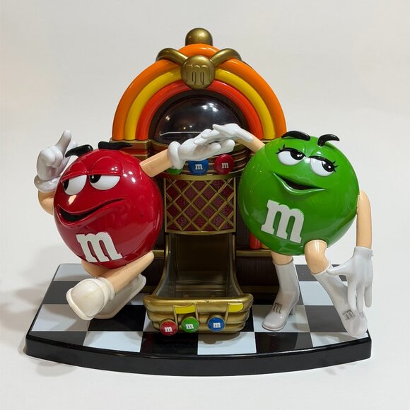 M&M'S Other - M&M Rock'n Roll Cafe Jukebox Candy Dispenser Collectible